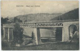 Železnice Tisovec Most pod Dielom nakl. Hortenský 1921