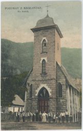 Kraľovany evangelický kostol 12.8.1925