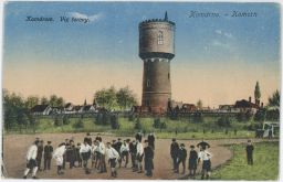Komárno Komárom vodárenská věž Viz torony fotbal 1918