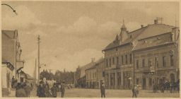 Michalovce Hotel Zlatý Býk foto Halász 1924