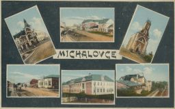 Michalovce kolorovaná Lichtig