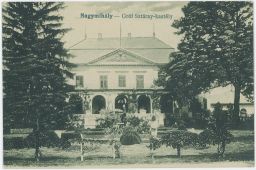 Michalovce Nagymihály dom zahrada gróf Sztáray 1919