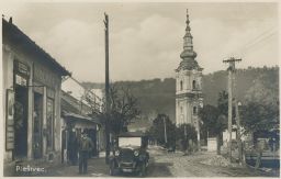 Plešivec obchod Molnár trafika Bodega auto PL313 místní floutci JKO