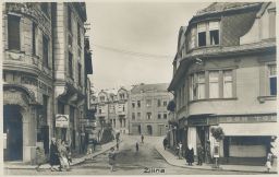 Žilina Hurbanova cesta obchody 1931