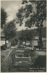 Rachov Podkarpatská Rus ulice Borkut Lichtig 1936