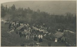 Volovoje Podkarpatská Rus etnografie život na poloninách foto Dyskant 1930