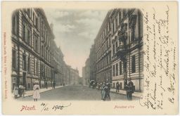 Plzeň Nerudova ulice nakl. Milt 1900