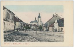 Kralovice u Plzně Plzeň-sever náměstí nakl. Štěrba 1909