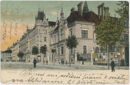 Olomouc Nová čtvrť Terezská plakáty 1904