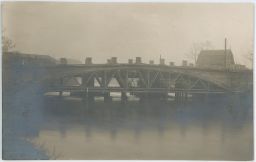 Olomouc stavba silničního mostu 3.1.1923 Letfus Brno
