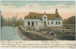 Banská Bystrica Besztercebánya Gőzfürdő 1917