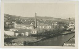 Továrna fabrika Podmoklice Semily foto Michalec
