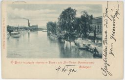 Ó-Budai hajógyár résztete Budapest továrna šífy 1900