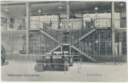 Lwow elektrárna Elektrownia Persenkówka řídící rozdělovna