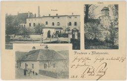 Zlín Malenovice Šternberský pivovar hrad myslivna 1902