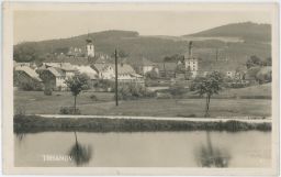 Trhanov Domažlice pivovar nakl. Rybařík 30. léta
