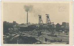 Karviná uhelný důl Gabriela před výbuchem 13.4.1924