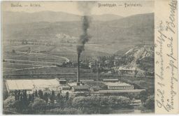 Žilina Zsolna továrna na tkaniny 1904