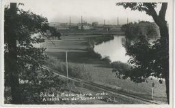Železnice cihelna Ludgeřovice Masarykův vrch Opava 30. léta