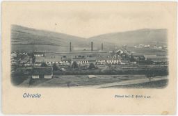 Ohrada Vsetín Skleněná huť Reich & spol. 1906