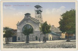 Vělička Wieliczka solné doly Szyb Franciszka Józefa I. 1908