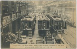 Železnice Westinghouse Electric & Mfg. Co. výroba elektrických lokomotiv