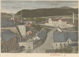 Hodkovice nad Mohelkou Liebenau pivovar továrna Liberec