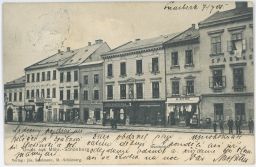 Šumperk Mährisch Schönberg náměstí 1903