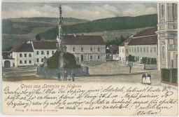 Lomnice na Moravě Lomnitz-Mähren Brno-venkov 1902