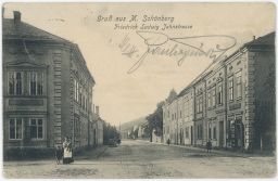 Šumperk Mährisch Schönberg ulice 1913