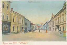 Šumperk Mährisch Schönberg Schillerstrasse 1914