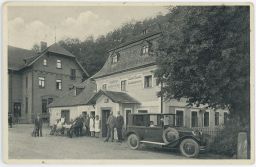 Heřmanice Hermsdorf Gasthaus Landesgrenze Frýdlant Liberec