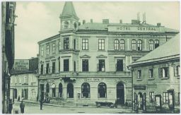 Vimperk Winterberg Prachatice Hotel Central J. Vrabec foto Teml