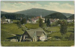 Harrachov Harrachsdorf v létě Krkonoše 1920