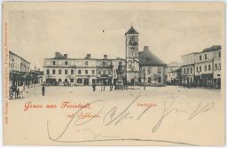 Karviná Freistadt Fryštát náměstí 1900