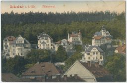 Podmokly Bodenbach Děčín vily 1911