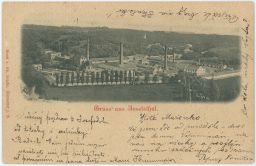 Josefův Důl Josefsthal Jablonec nad Nisou sklárna 1900