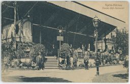 Teplice Teplitz divadelní restaurace a kavárna 1916