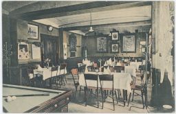Teplice Teplitz Národní dům jídelna interiér 1914