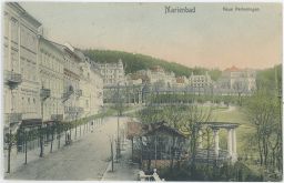 Mariánské lázně Marienbad Neue Parkanlagen 1906