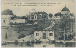 Liberec pavilon akciový pivovar Pilsner Urquell Plzeň 1906