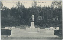 Jablonec Gablonz pomník Franz Josef park 1911