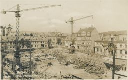 Jablonec Gablonz stavba nové radnice 4.7.1931