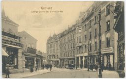 Jablonec Gablonz Gebirgova ulice tramvaj