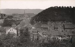 Teplice - Šanov, celkový pohled, 1894, kabinetka