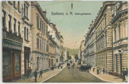 Jablonec Gablonz Gebirgova elektro Adolf Horschak 1919