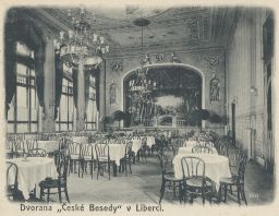 Liberec dvorana Česká beseda nakl. Pitro 1905