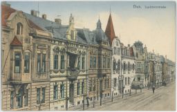 Duchcov Dux Teplická třída Jaro 1928