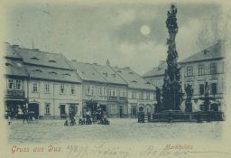 Duchcov Dux náměstí Julius Altmann 1899
