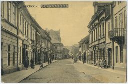 Duchcov Dux Dlouhý třída nakl. Jankovský 1912
